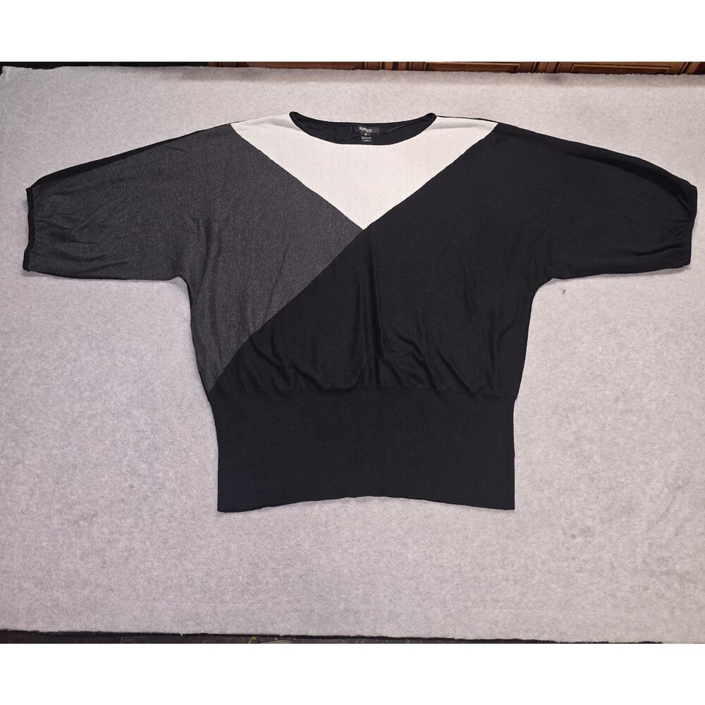 Style & Co Womens Knit Sweater Dolman Short Sleeve‎ Slimming Curvy 3X Plus